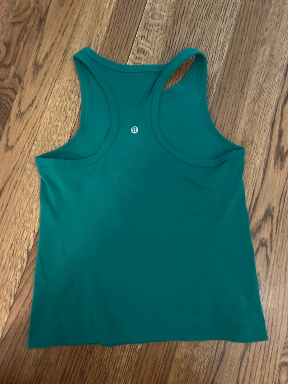 lululemon Align Waist-Length Teal Green Racerback Tank Top. Women’s Size 8